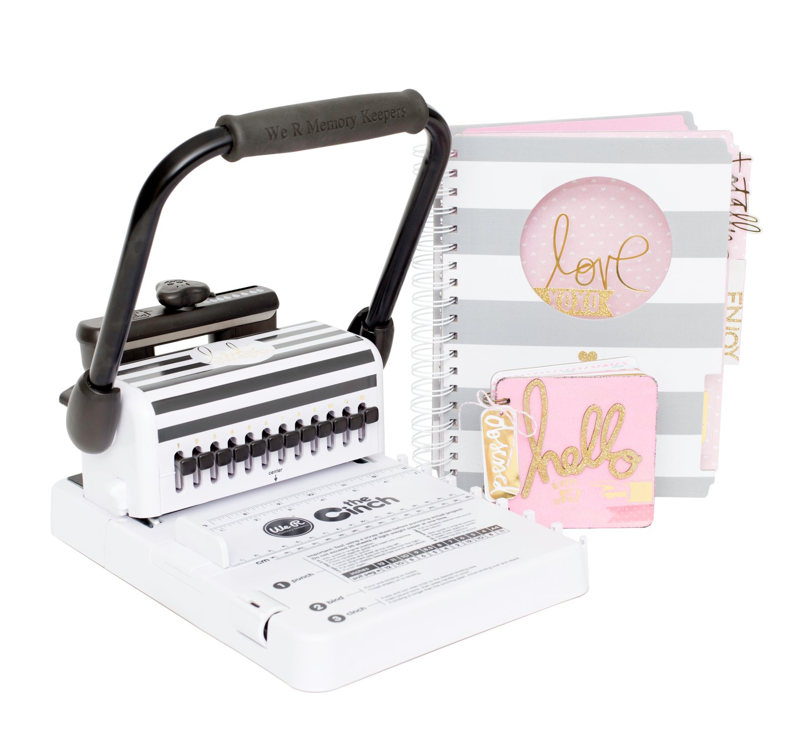 Heidi Swapp Cinch Book-Binding Machine With Accessories